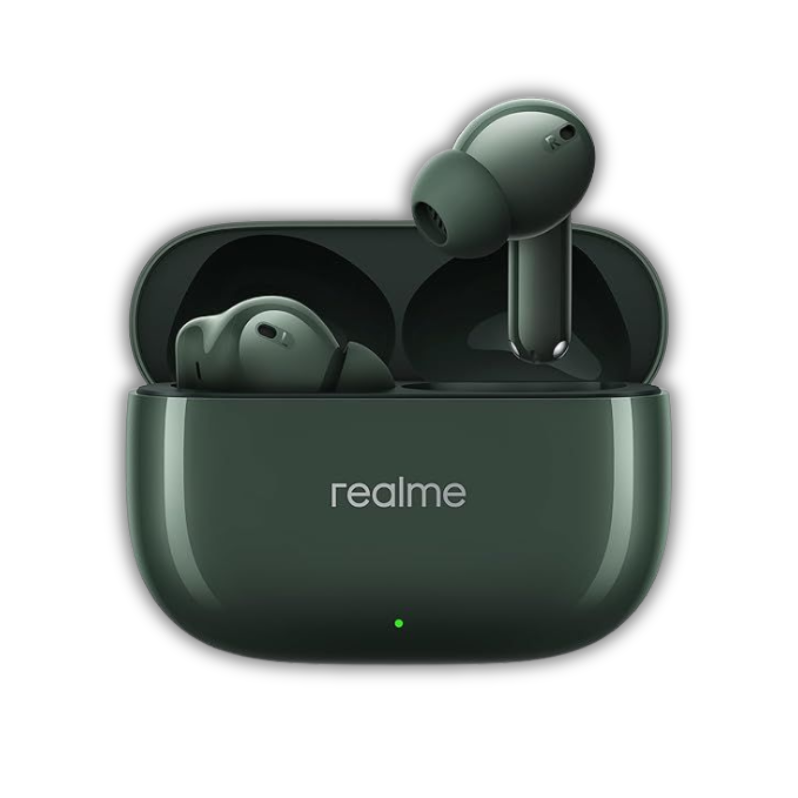 Realme Earbuds in gray colour
