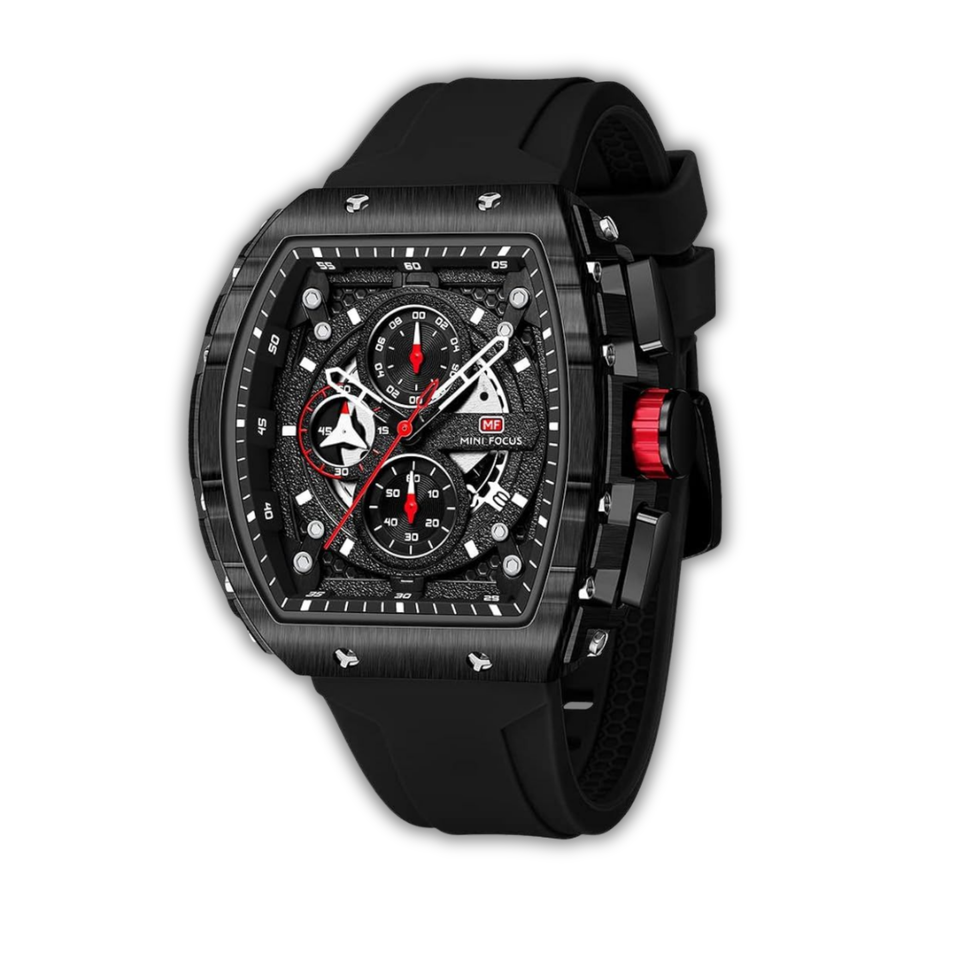 Black Silicon GenZ Aura Watch