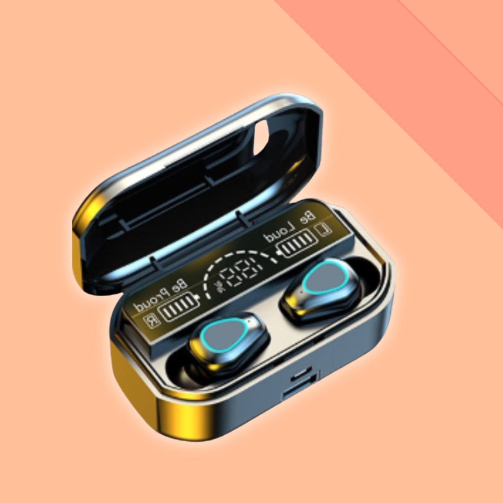 M10 Earbuds Pro Black Color