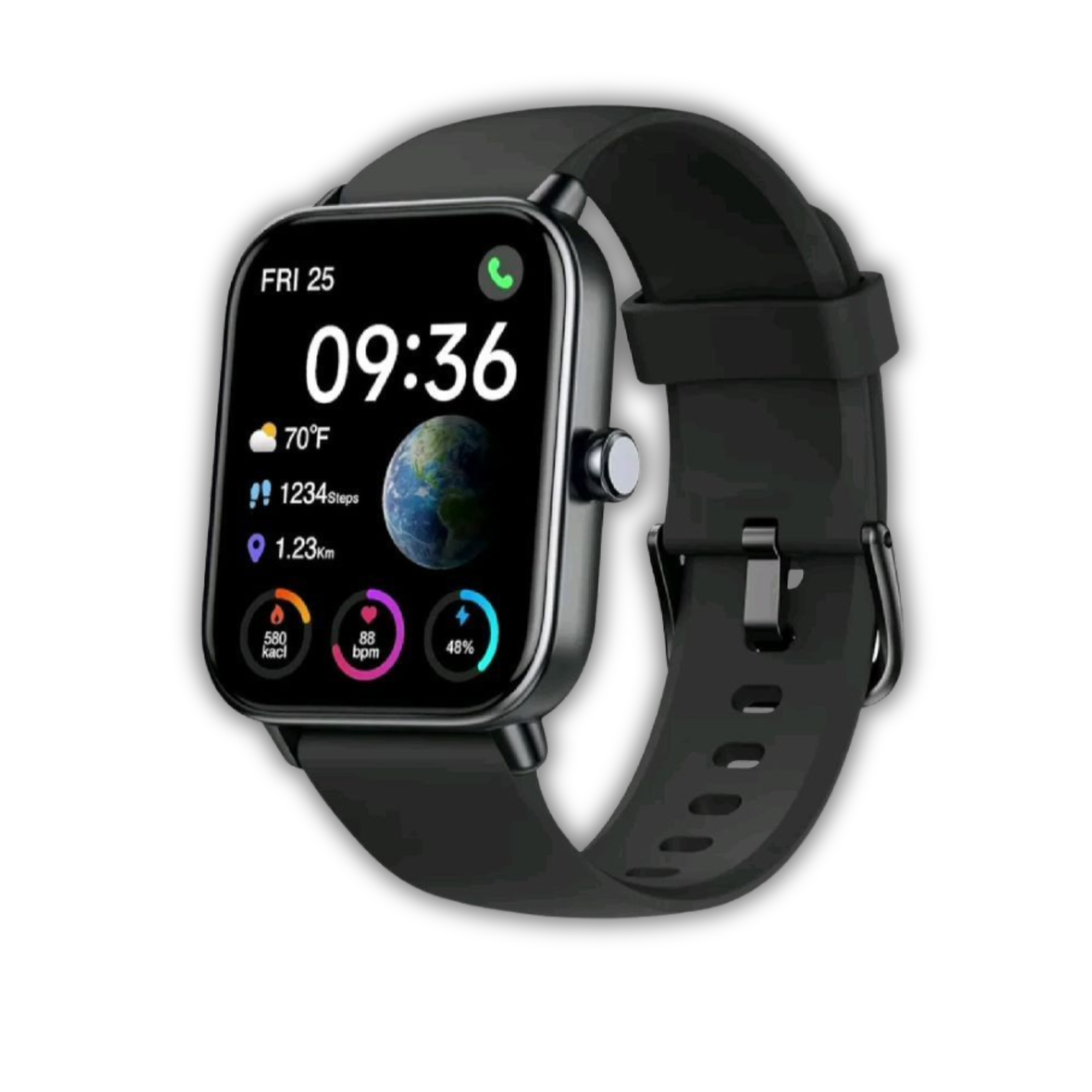 Smat Watch In Blacck Colour